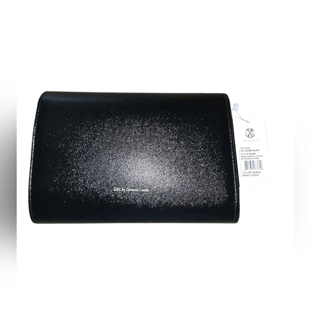 CXL by Christian Lacroix Paris Cavier Clutch W/detatchable Chain, NWT!
